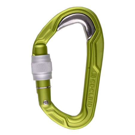 Edelrid - Bulletproof screw, moschettone ghiera