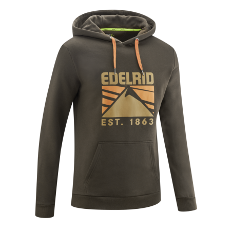 Edelrid - Me Spotter Hoody Blackbird, felpa uomo