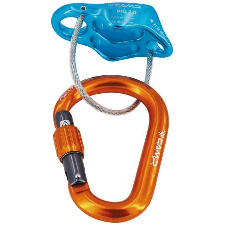 Camp - Più 2 Belay kit , assicuratore e moschettone