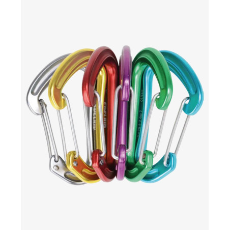 Edelrid - Nineteen G pack 6, moschettone ultra leggero