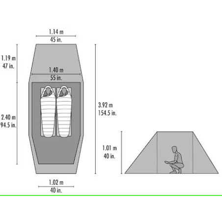 MSR - Tindheim 2, 2 man tent