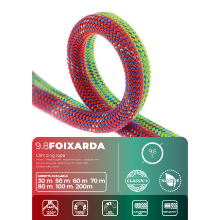 FIXE Roca - Foixarda 9,8mm, corde pleine