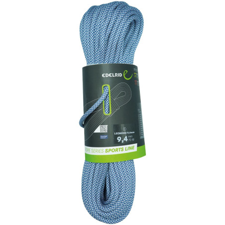 Edelrid - Leonidio 9,4 mm Blue, corda singola