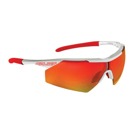 Salice - 004 White RW rouge, lunettes de sport