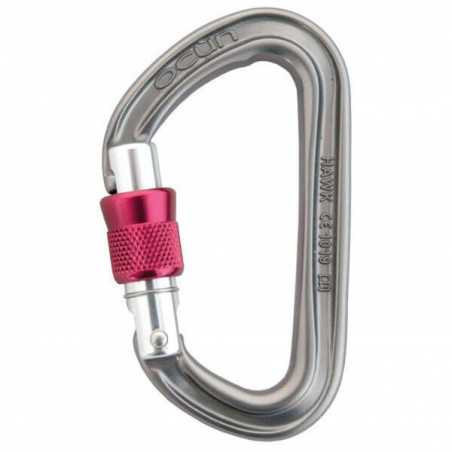 OCUN - HAWK, mosquetón con cierre de rosca