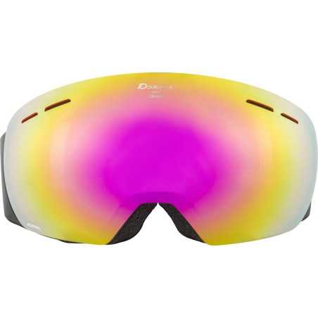 Alpina - Granby HM, gafas de esquí negro-cassis rosa sph.