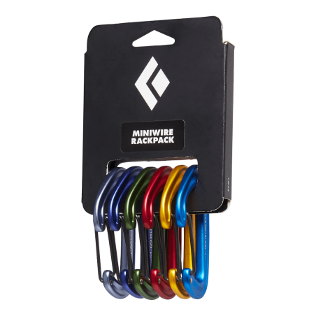 Black Diamond - MiniWire Rackpack set 6 mosquetón