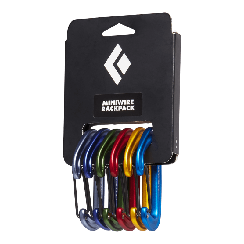 Black Diamond - MiniWire Rackpack set 6 mousquetons