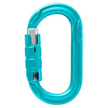 Edelrid - Oval Power 2500, oval carabiner with safety lock