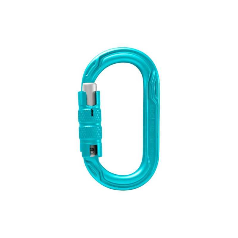 Edelrid - Oval Power 2500, oval carabiner with safety lock