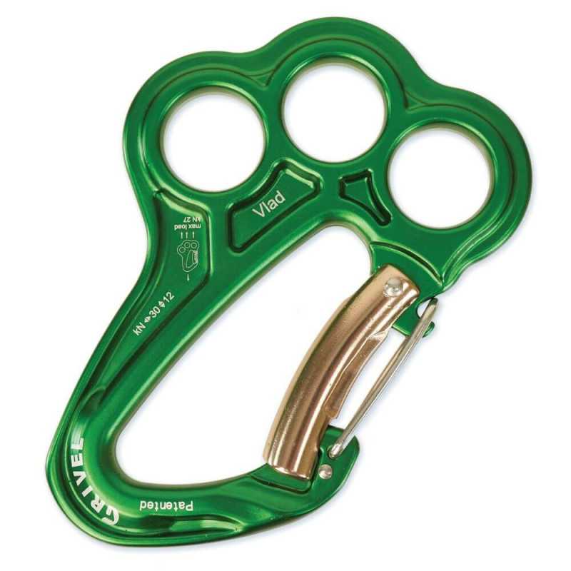 Grivel - Vlad, carabiner with stop plate