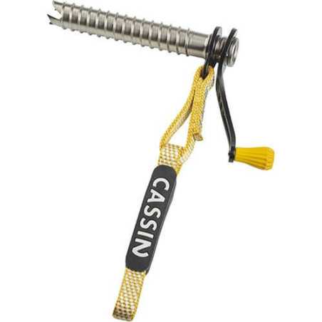 Camp - Rocket Plus, tornillo para hielo con cabestrillo de Dyneema integrado