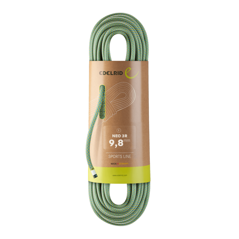 Edelrid - Neo 3R 9,8 mm, corda singola eco sostenibile