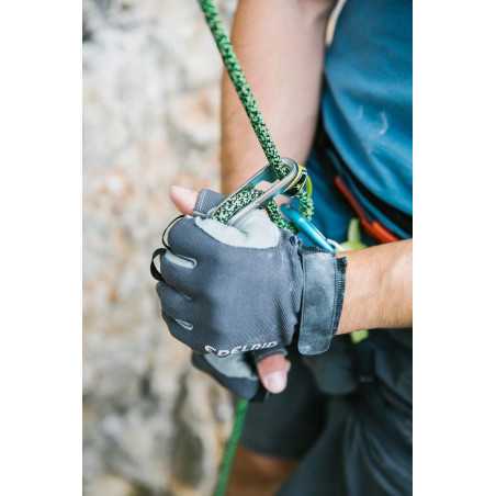Edelrid - Work Gloves Open II, guantes de seguridad, vía ferrata