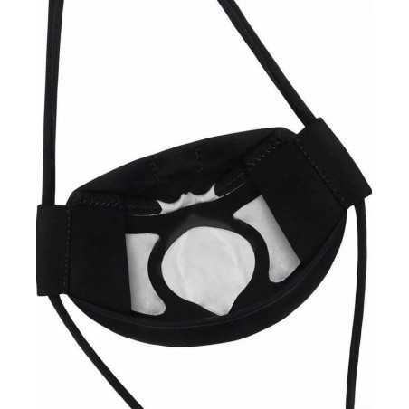 La Sportiva - Mascarilla facial protectora lavable Stratos Mask Black