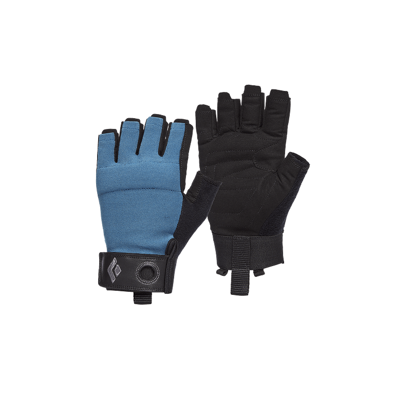 Black Diamond - CRAG guantes de rock de medio dedo y medio dedo
