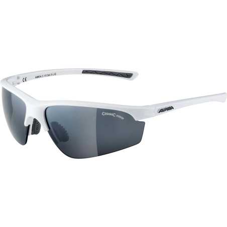 Alpina - Tri-Effect 2.0, Weiße Sportbrille