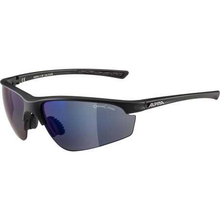 Alpina - Tri-Effect 2.0 , occhiali sportivi Black Matt