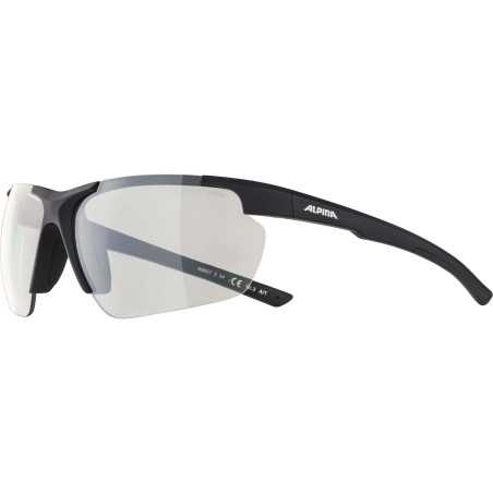 Alpina - Defey HR, Black Matt Sportbrille