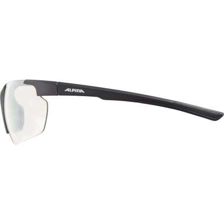Alpina - Defey HR, lunettes de sport Black Matt