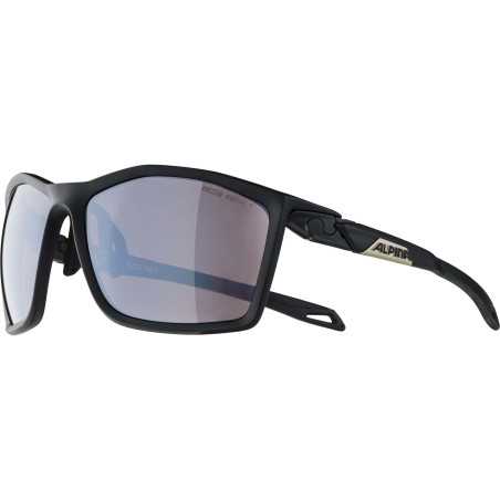 Alpina - Twist Five, Black Matt Silver sports glasses