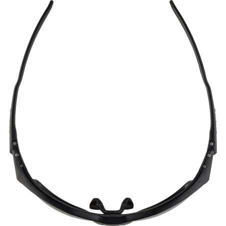 Alpina - Twist Five, lunettes de sport noir mat argenté