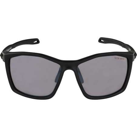 Alpina - Twist Five, lunettes de sport noir mat argenté