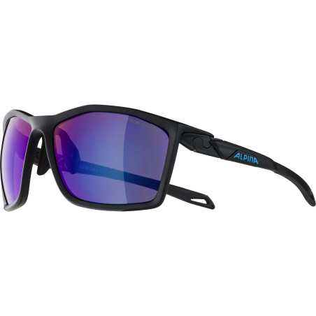 Alpina - Twist Five, Black Matt Blue sports glasses