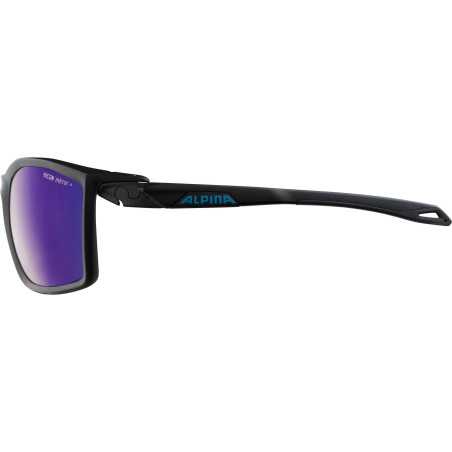 Alpina - Twist Five, lunettes de sport noir mat bleu