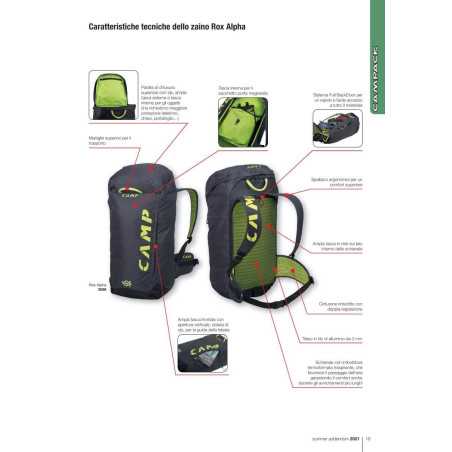 Camp - Rox Alpha 40l crag backpack