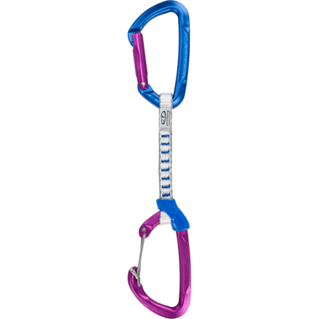 Climbing Technology - Berry Dyneema purple / blue light quickdraws