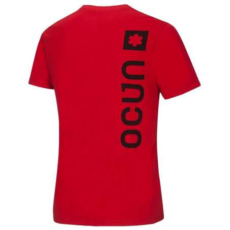 Ocun - Logo Tee men Garnet Red, camiseta para hombre