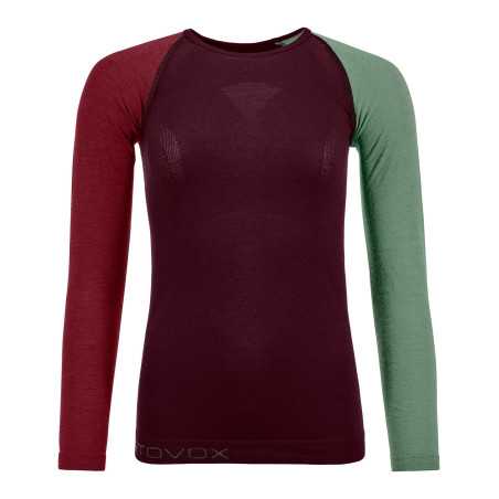Ortovox - 120 Comp Light Long Sleeve W Dark Wine