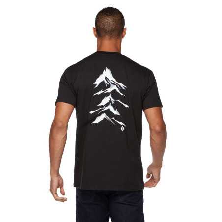 Black Diamond - Peaks Tee Black, t-shirt homme