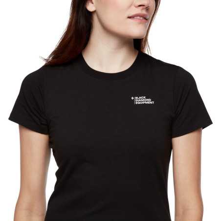 Black Diamond - Peaks Tee Black, women's t-shirt