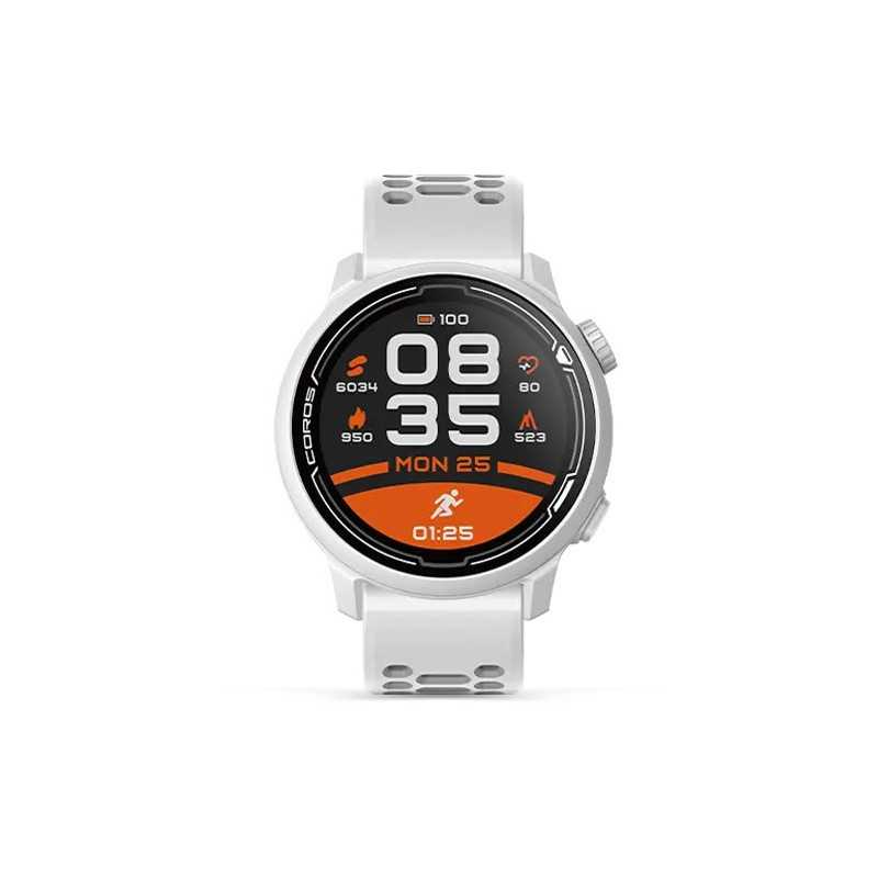 Coros - Pace 2 White Silicon, reloj deportivo con GPS