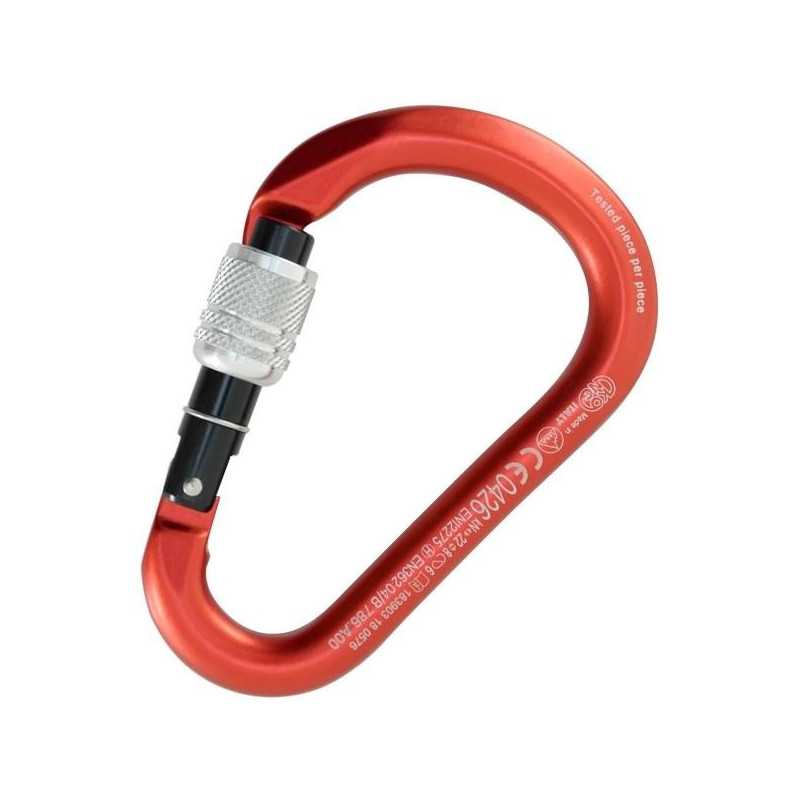 KONG - HMS ALU screw , moschettone alpinismo