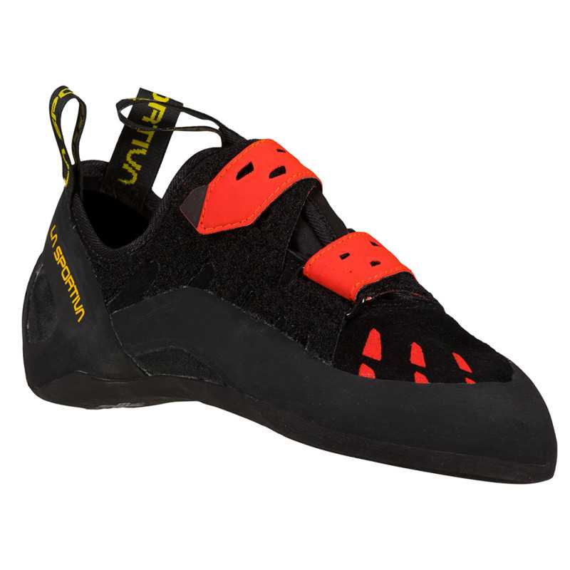 La Sportiva - Tarantula Black / Poppy, climbing shoe